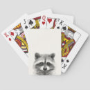 Recherche de racoon jeux de cartes Raton laveur