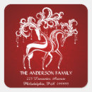 Recherche de de renne autocollants Rouge et blanc