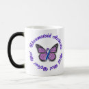Recherche de ruban de conscience tasses Papillon