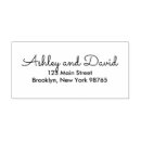 Recherche de elegant return address tampons encreurs Adresse de retour