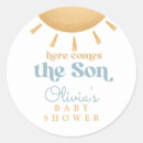 Recherche de baby shower gris jaune autocollants Garçon