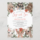 Recherche de hérisson mignon invitations Animaux de la forêt