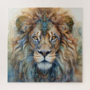 Recherche de lion puzzles Moderne