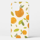 Recherche de motif de tissu iphone coques Orange