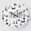 Recherche de nautical horloges Bleu