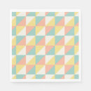 Recherche de motif abstrait géométrique serviettes Rose