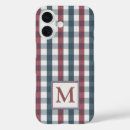 Recherche de rouge et bleu iphone coques Élégant