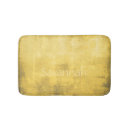 Recherche de jaune et gris tapis de bain Abstrait