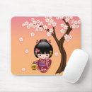 Recherche de sakura tapis souris Kokeshi
