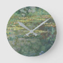 Recherche de peintures impressionnistes horloges Claude monet