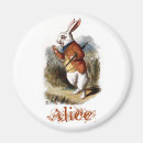Recherche de le lapin blanc magnets Thé