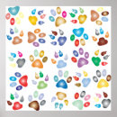 Recherche de empreinte pied posters Chat