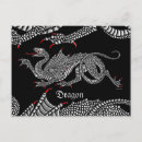 Recherche de dragon cartes postales Médiéval