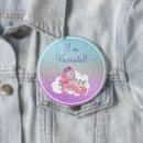 Recherche de kawaii unicorn badges Rose