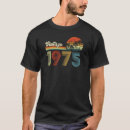 Recherche de vintage 1975 tshirts Anniversaire