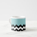 Recherche de zigzag noir et blanc tasses Motif rétro
