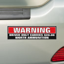 Recherche de munitions voiture autocollants Conservateur