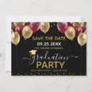 Recherche de red graduation invitations Noir