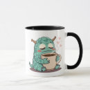 Recherche de monstre adorable tasses Kawaii