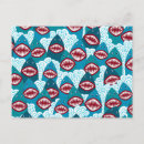 Recherche de requins cartes postales Pour enfants