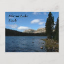 Recherche de lac miroir cartes postales Bleu