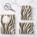 Recherche de peau de zèbre papier cadeau Blanc