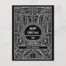 Recherche de noël noir cartes postales Noir et blanc