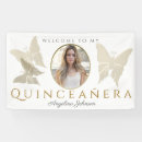 Recherche de une quinceanera banderoles Bienvenue
