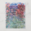 Recherche de roses de claude monet cartes postales Jardin