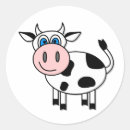 Recherche de vaches heureuses autocollants Taureau