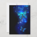 Recherche de indigo vœux cartes Papillon