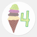 Recherche de glace vanille autocollants Menthe