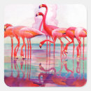 Recherche de flamants roses autocollants Cru