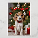 Recherche de chien de beagle vœux cartes Joyeux