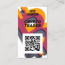 Recherche de négociation cartes visite Crypto
