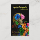 Recherche de jour des morts cartes visite Fleurs