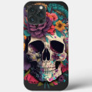Recherche de crâne mexicain iphone coques Dia de los muertos