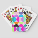 Recherche de les années 50 jeux de cartes Abstrait