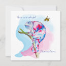Recherche de caméléon invitations Aquarelle