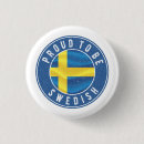 Recherche de suédois badges Swedisflag