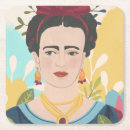 Recherche de portrait dessous de verres Peintre mexicain