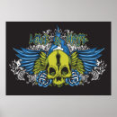 Recherche de vert de crâne posters Bleu
