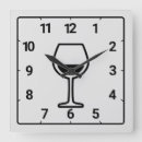 Recherche de boissons horloges Vin