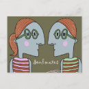 Recherche de rapports cartes postales Illustration