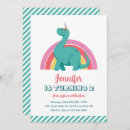 Recherche de cute dinosaur invitations Arc en ciel
