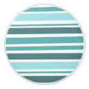 Recherche de bleu turquoise boutons et poignées de porte Rayures