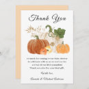 Recherche de halloween baby shower remerciements cartes Aquarelle