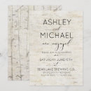 Recherche de bouleau blanc invitations Noir et blanc