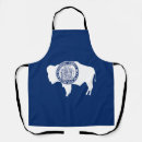 Recherche de le wyoming tabliers Drapeau du wyoming