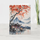 Recherche de orange de temple Paysage